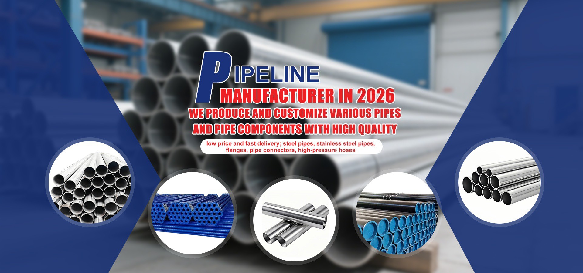 Professional wholesaler of high quality steel pipes and steel plates